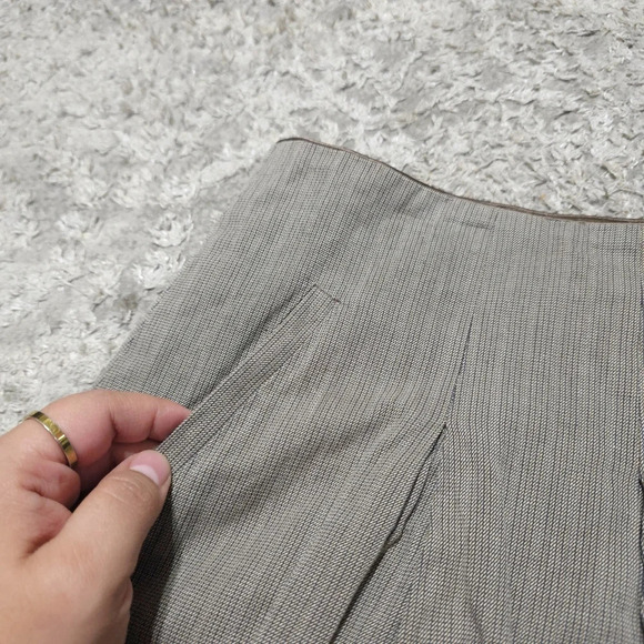 CABI Liverpool A-line Pleated Riding Skirt Style 202, 95% Cotton, Academia, 12 - Picture 3 of 16